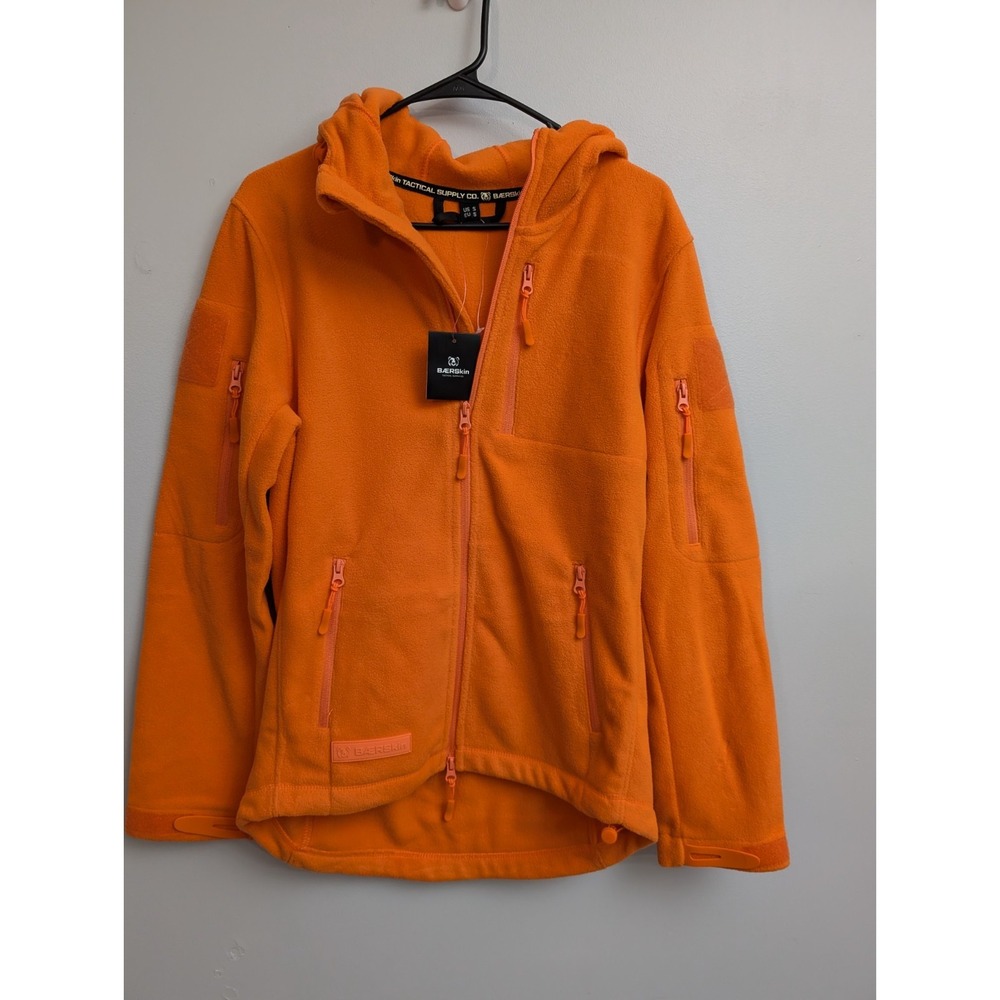 L1 NWT Baerskin Tactical Hoodie 4.0 Neon Orange Size Small New